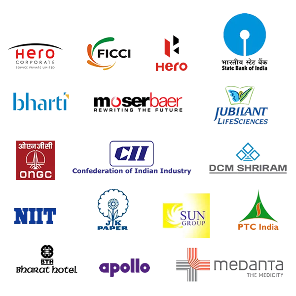 Logos of Indian companies participating in Joint Business Forum